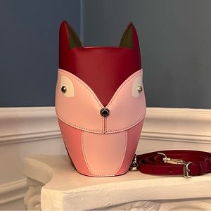 ♠️Kate Spade NWOT novelty bag Out of the woods/Nadia Fox Crossbody retail $329